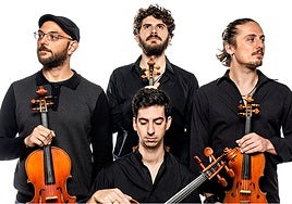 El Cuarteto Seikilos caligrafía la historia española del cuarteto de cuerda en la Fundación BBVA