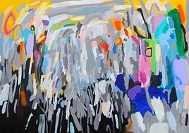 'Montaña sobre montaña. Saltamontes': Lúa Gándara, artista 'para variar'