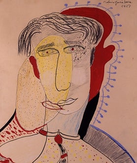 Imagen secundaria 2 - En las imágenes, de arriba abajo, montaje de 'La obra maestra desconocida' de Balzac, con ilustraciones de Picasso, en el Picasso-Málaga, con la voz de Carlos Álvarez; '¿Qué quieres de mí?' (1928), fotografía de Claude Cahun; y 'El beso', de Lorca 