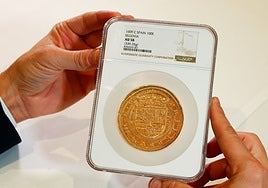 Una moneda de oro española de 1609 se convierte en la más cara subastada en Europa