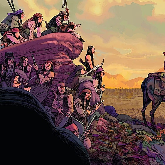 'Remington 1885': la pintura moderna llega al cómic en clave de Far West