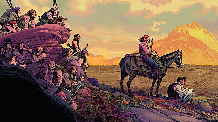 'Remington 1885': la pintura moderna llega al cómic en clave de Far West