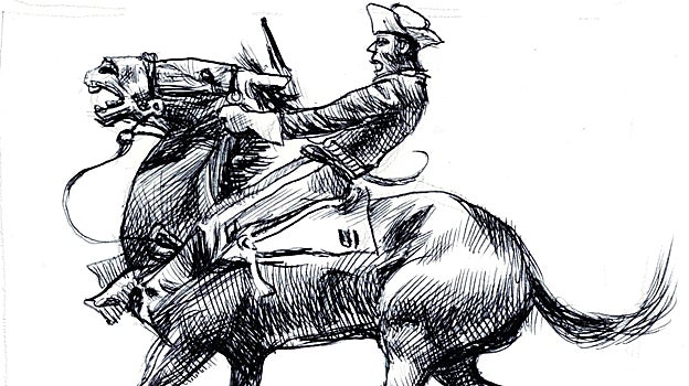 Imagen después - Feo (c.1890), de Frederic Remington / Sagar (2025)