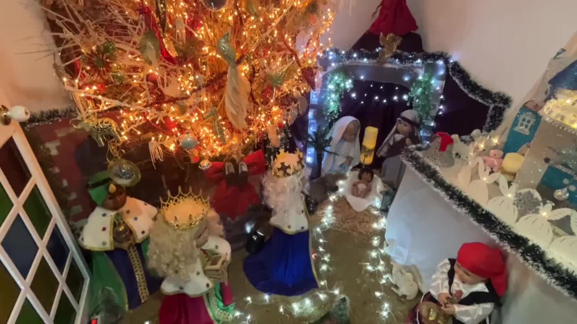 La casa de Gerena (Sevilla) que es todo un homenaje a la Navidad