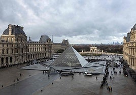 Las goteras inundan la sala de antigüedades egipcias del Louvre