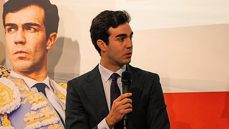 Tomás Rufo en la Sala Bienvenida