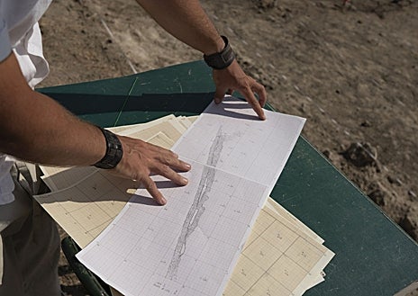 Imagem Secundária 1 – Escavações no Aqueduto de Karak.