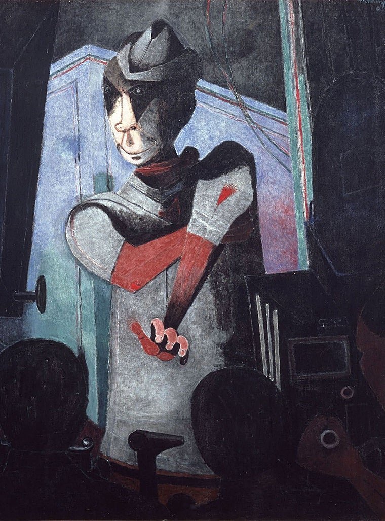 “Retrato de Cantinflas”, Rufino Tamayo.