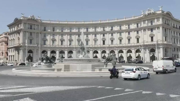 La Fuente de las Náyades, símbolo de Roma, recupera su esplendor gracias al Jubileo