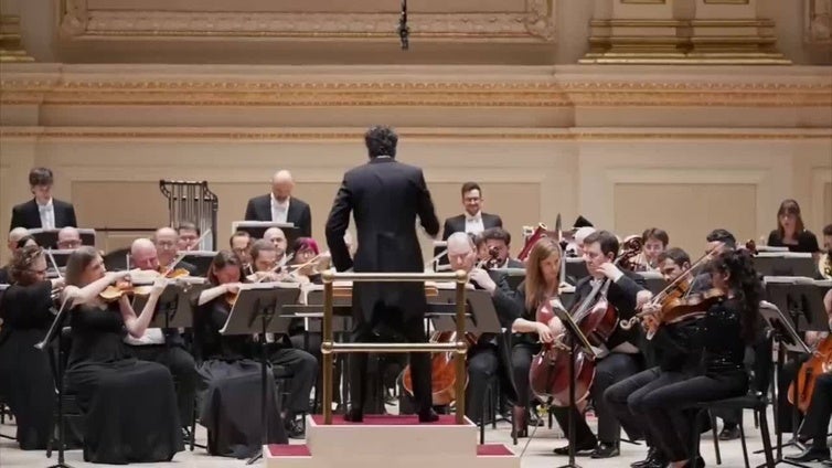 La orquesta del Teatro Real vuelve al Carnegie Hall en presencia de la princesa Leonor