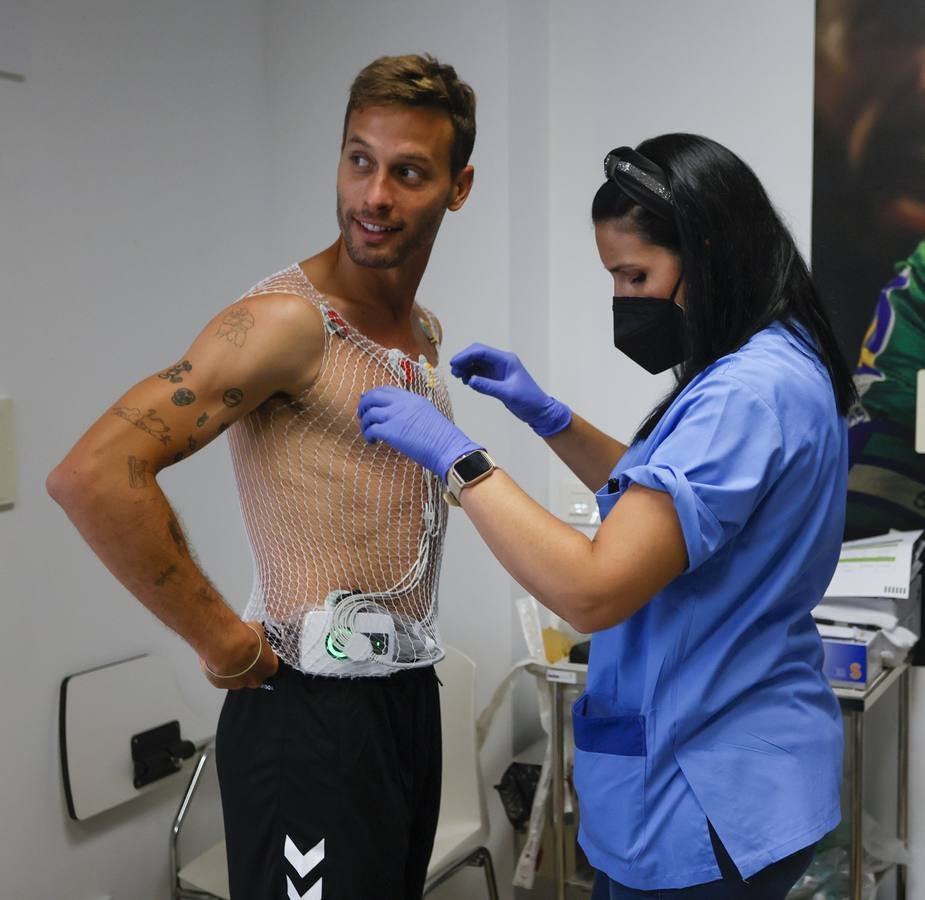 Reconocimiento médico a los jugadores del Betis