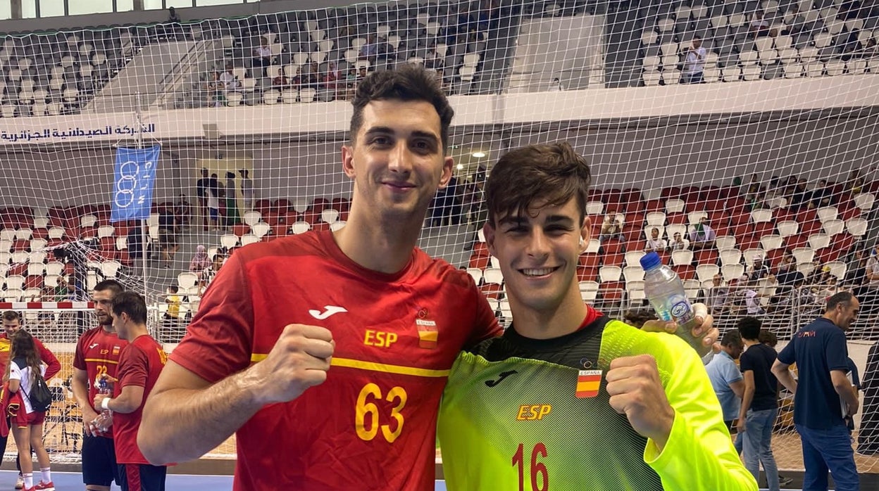 El sevillano Roberto Rodríguez, medalla de oro con la selección de balonmano en los Juegos Mediterráneos