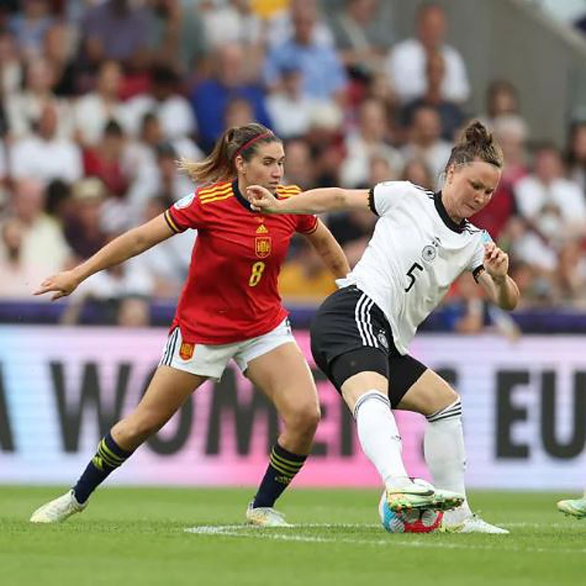 España vuelve a estrellarse contra Alemania