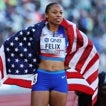 Despedida de bronce de Allyson Felix: «Fue un viaje increíble»
