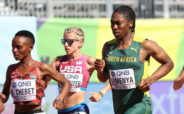 El triste regreso de Caster Semenya: la implacable campeona de 800 languidece en el 5.000