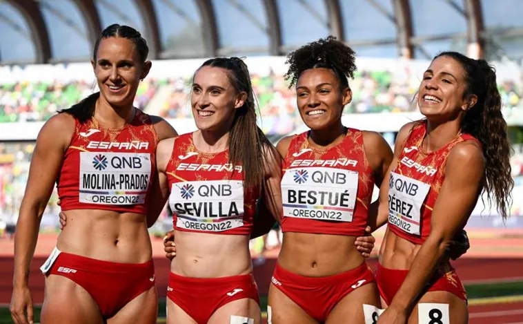 El Relevo 4x100 Femenino Quintas Del Mundo Con Otro Récord De España 