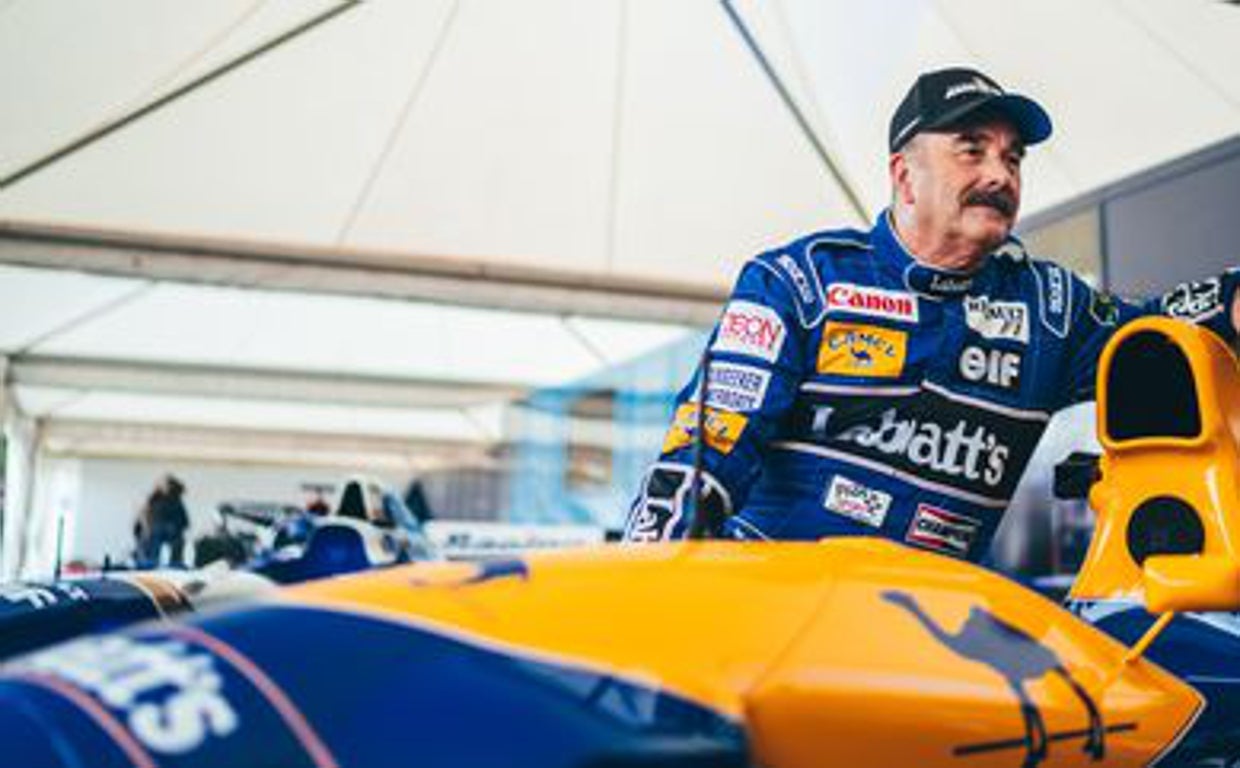 El inglés Nigel Mansell