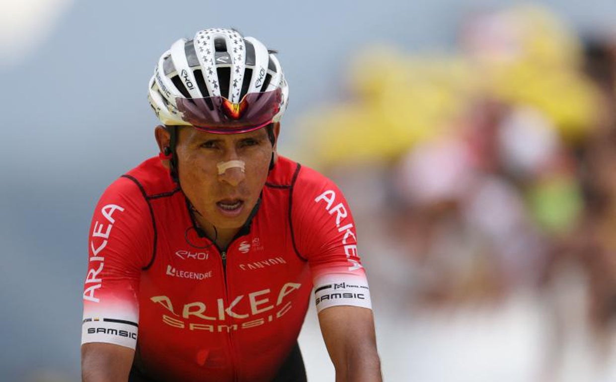 Nairo Quintana, en el Tour de Francia