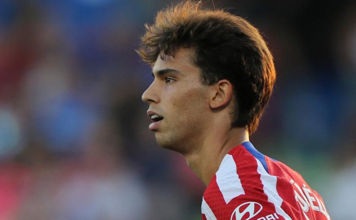 Joao Félix, en el partido del debut de Liga frente al Getafe
