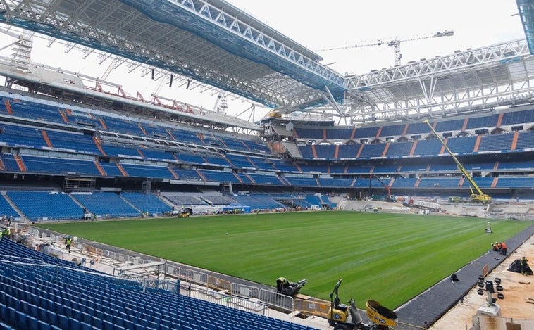 Así está el Santiago Bernabéu a una semana de su estreno en la Liga