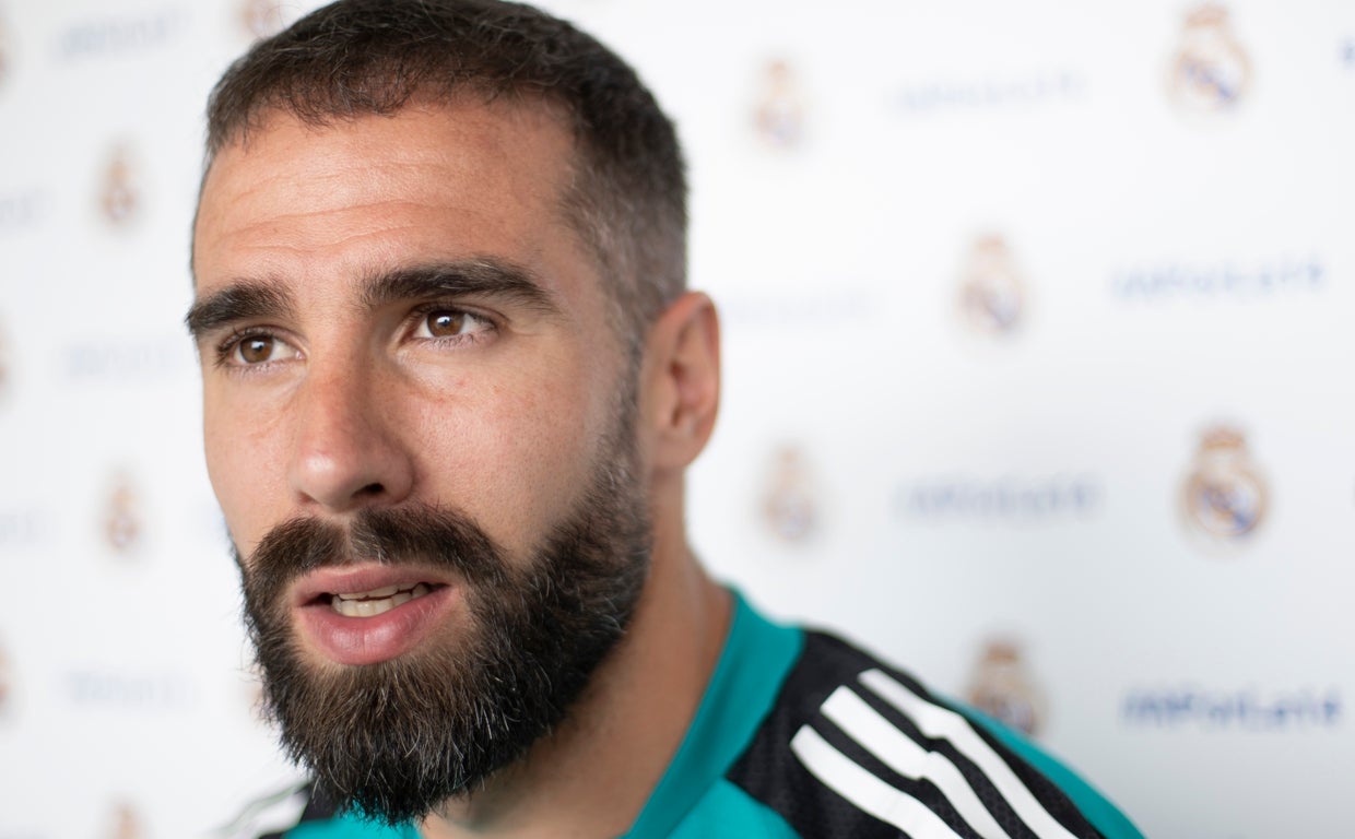 Dani Carvajal, defensa del Real Madrid