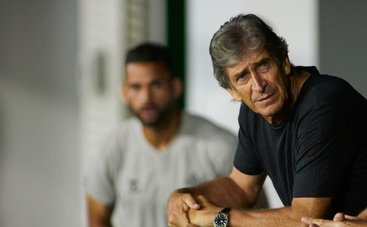 Manuel Pellegrini con el Betis
