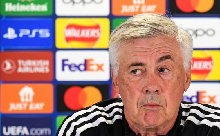 Carlo Ancelotti: «Nuestro grupo no es fácil»