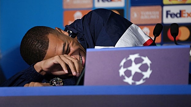 Las risas de Mbappé