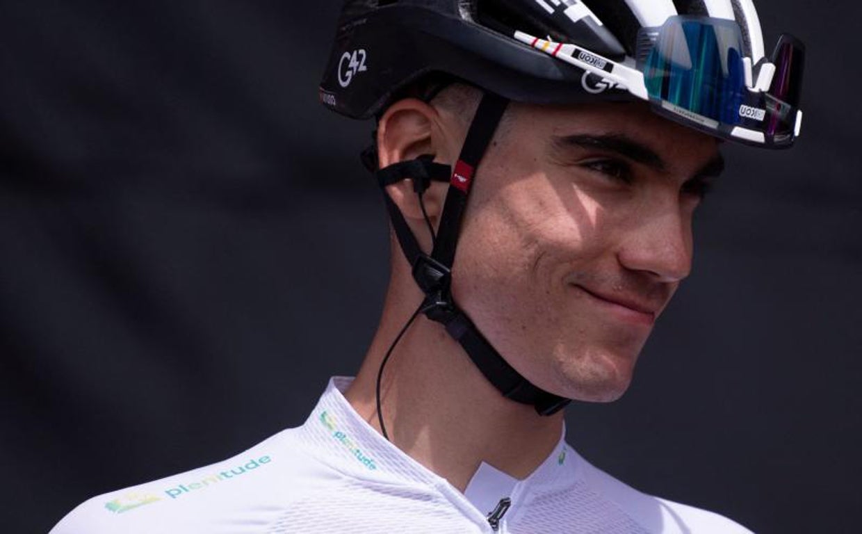 Juan Ayuso, 19 años, mejor joven de la Vuelta