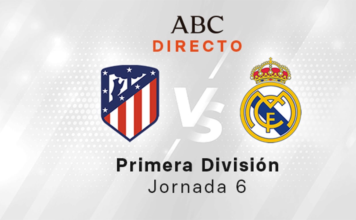 Atlético de Madrid - Real Madrid, estadísticas del partido