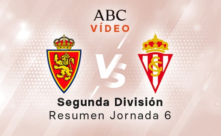 Zaragoza - Sporting, el resumen en vídeo