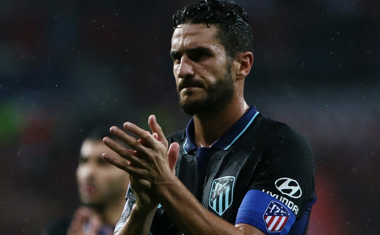 Koke, 553 partidos con el Atlético