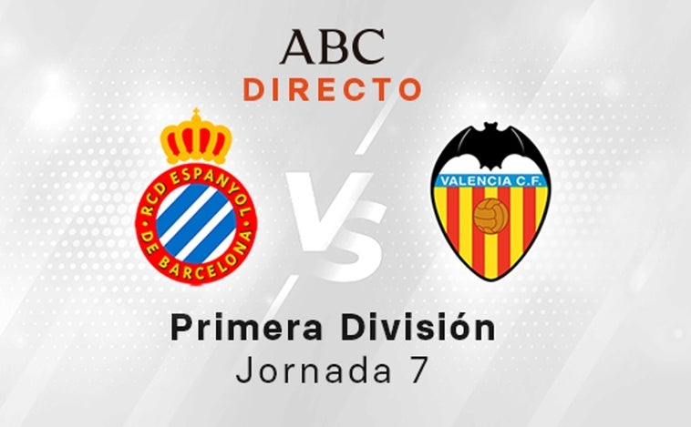 Espanyol - Valencia, estadísticas del partido