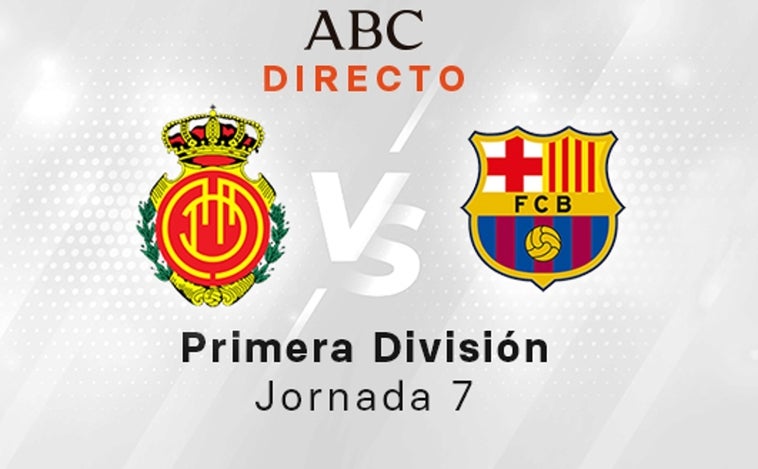 Mallorca - Barcelona, estadísticas del partido