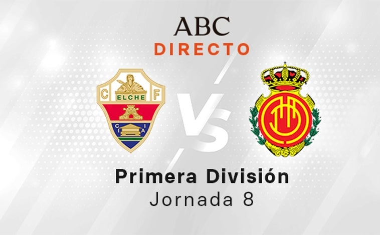 Elche - Mallorca, estadísticas del partido