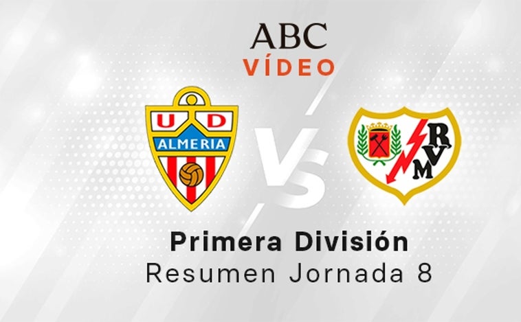 Almería - Rayo, el resumen en vídeo