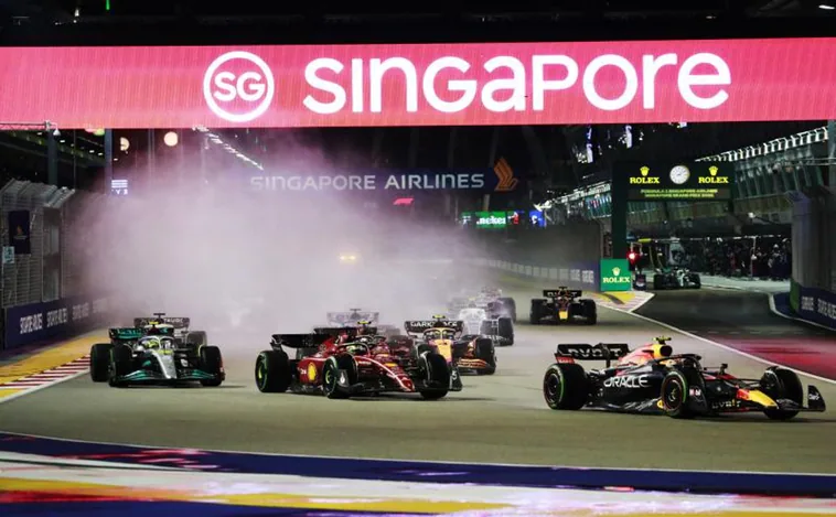 Checo Pérez compensa a Red Bull en Singapur