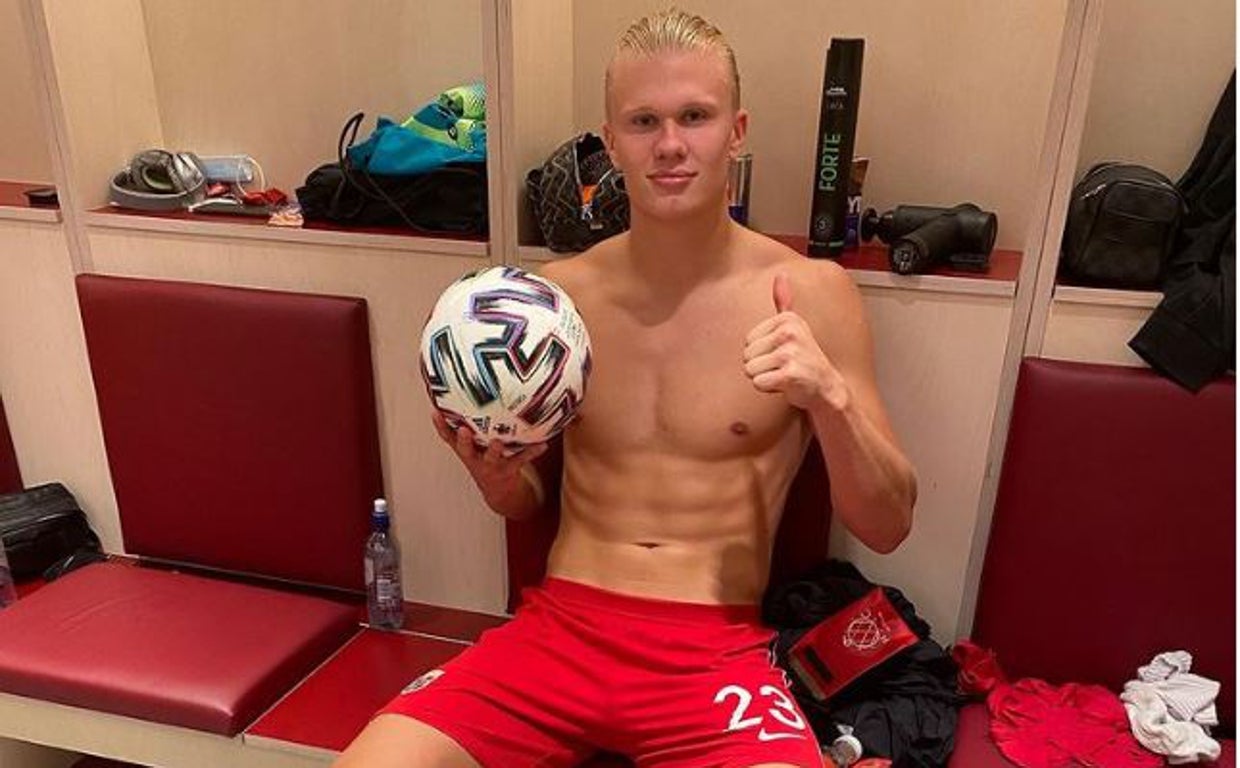 Así es la estricta dieta de Haaland, uno de los secretos detrás del éxito delantero noruego