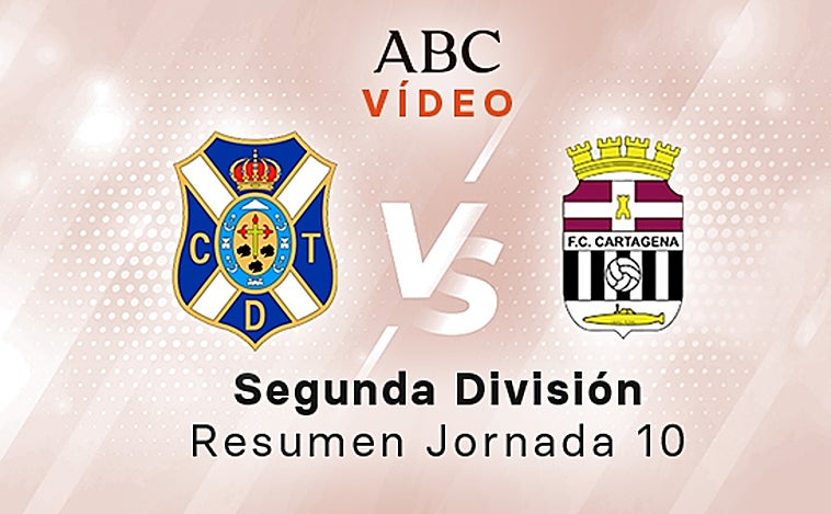 Tenerife - Cartagena, el resumen en vídeo