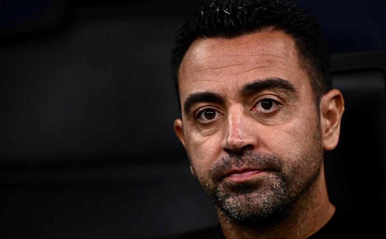 Xavi Hernández, entrenador del FC Barcelona