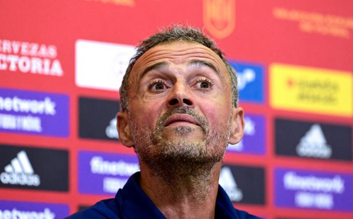 Luis Enrique, seleccionador nacional de fútbol