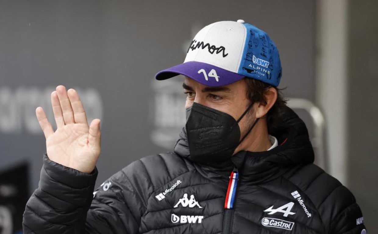 Fernando Alonso en el GP de Japón