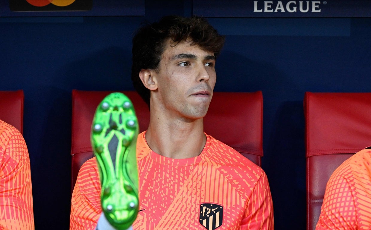 Joao Félix, en el partido ante el Brujas