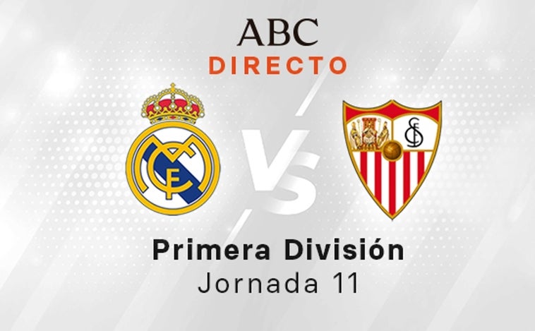 Real Madrid - Sevilla, estadísticas del partido