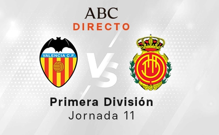 Valencia - Mallorca, estadísticas del partido