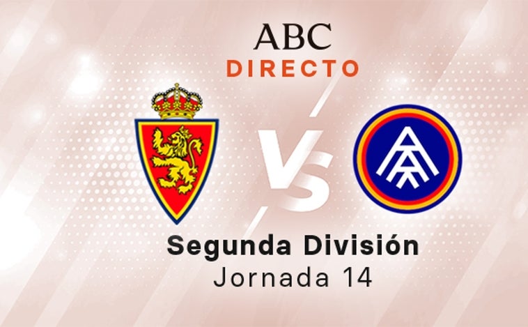 Zaragoza - Andorra en directo hoy: partido de la Liga SmartBank, jornada 14