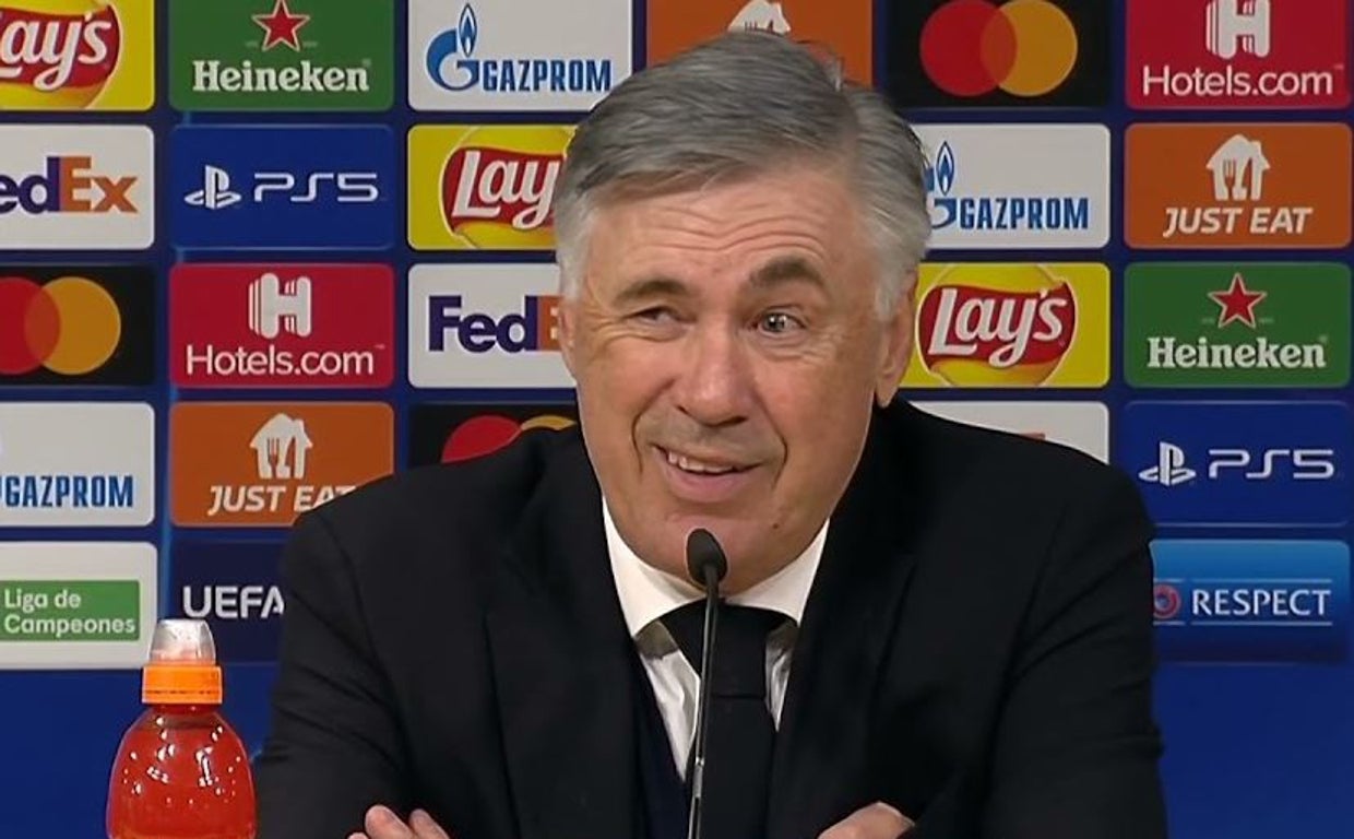 Ancelotti: «Si no quieres lesionarte, quédate en el sofá»