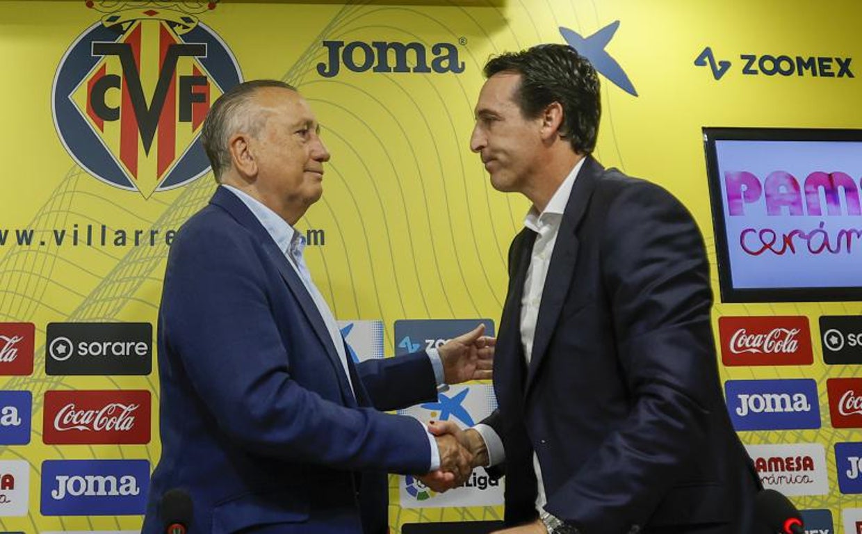 Roig no esconde su decepción con Emery: «Nos ha dejado con el pie cambiado»