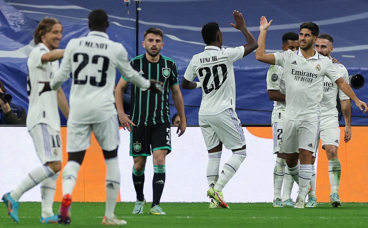 El Madrid hace sus deberes en una gran tarde de fútbol