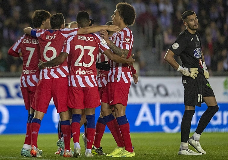 Almazán - Atlético de Madrid en directo, Copa del Rey